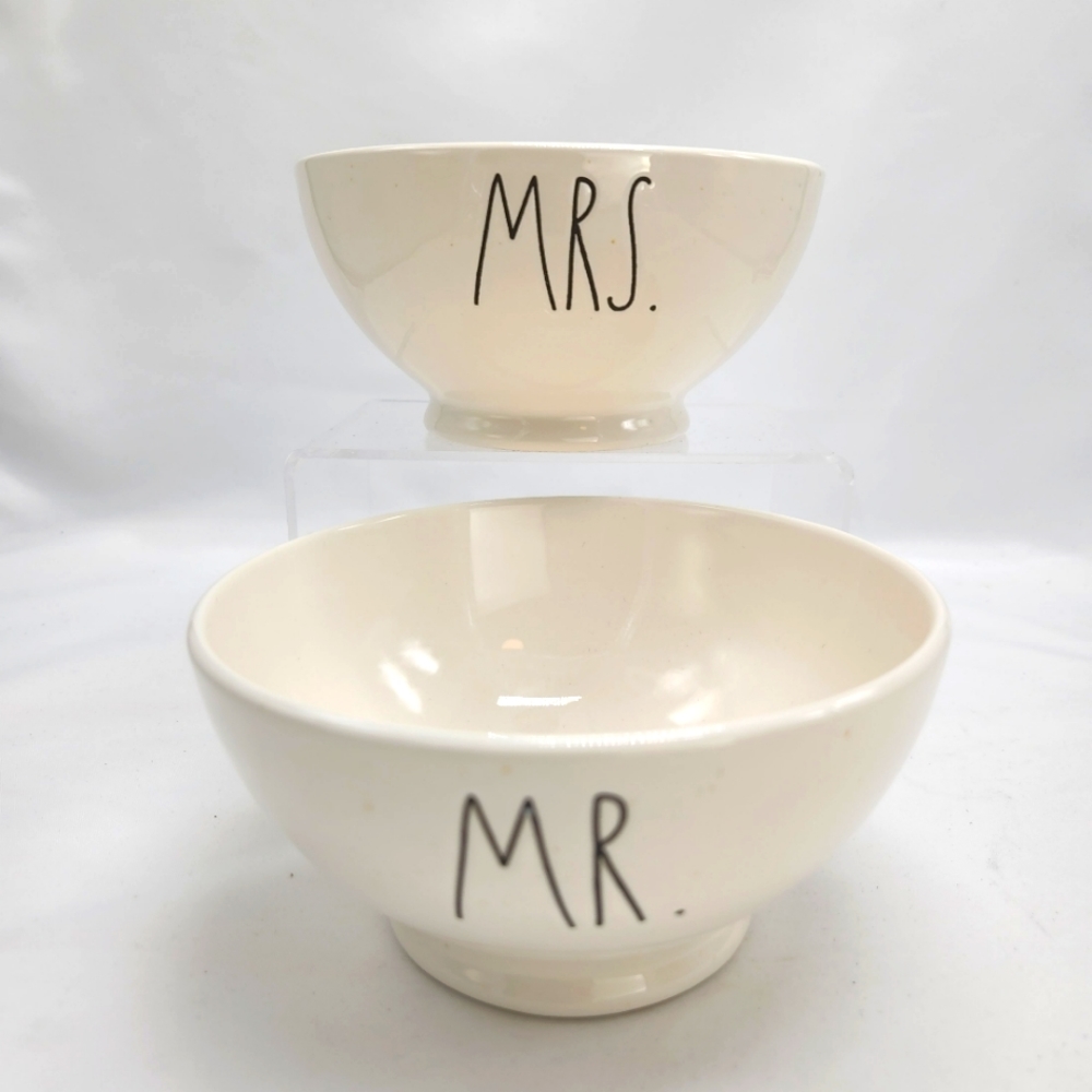 Rae Dunn By Magenta Mr. & Mrs. Bowls